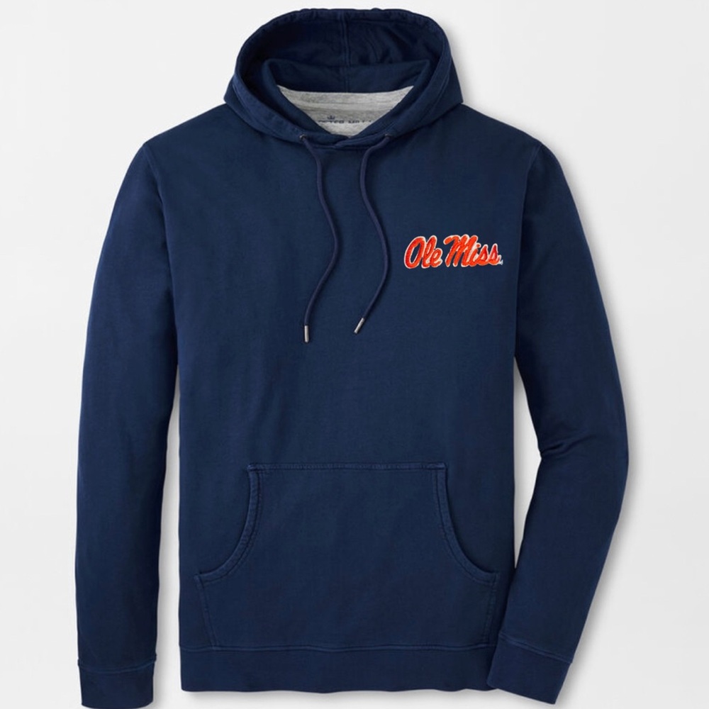 PETER MILLAR Ole Miss Lava Wash
Garment-Dyed Hoodie